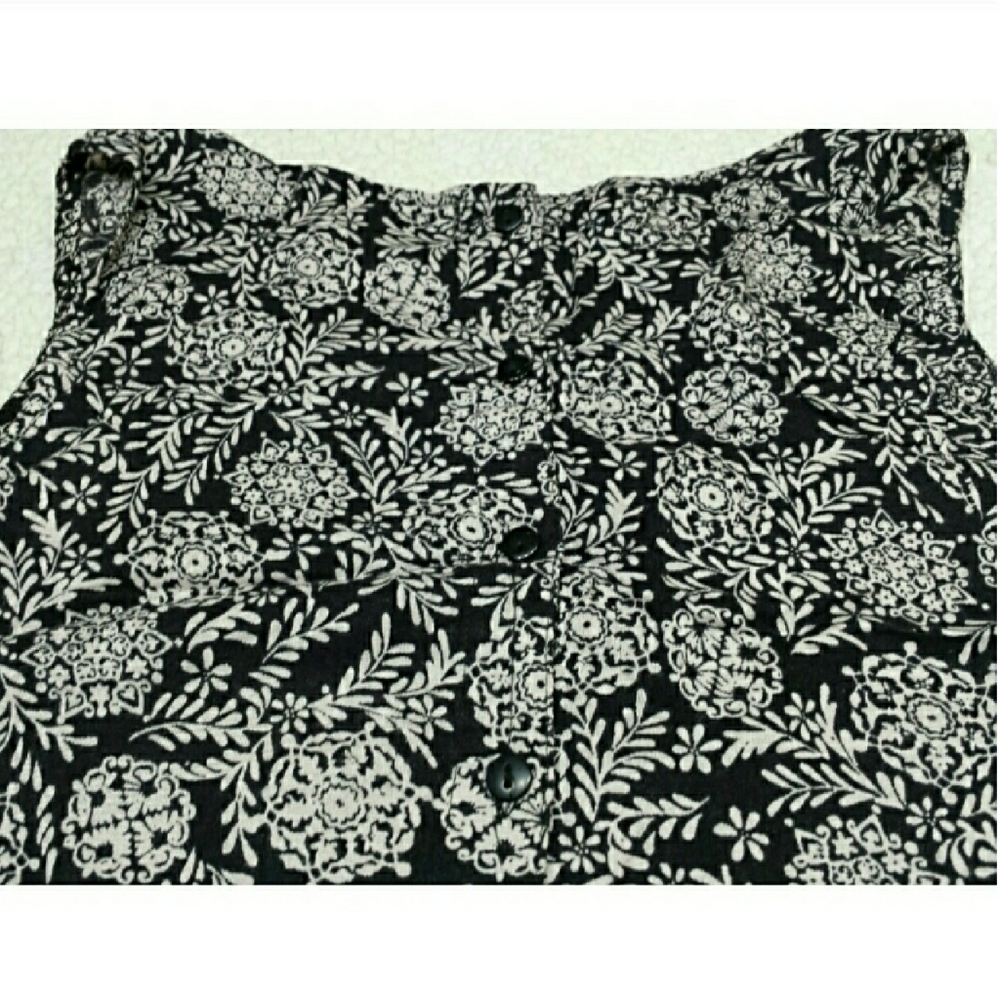 FOREVER 21 floral multi-color crop top size M - Picture 3 of 5